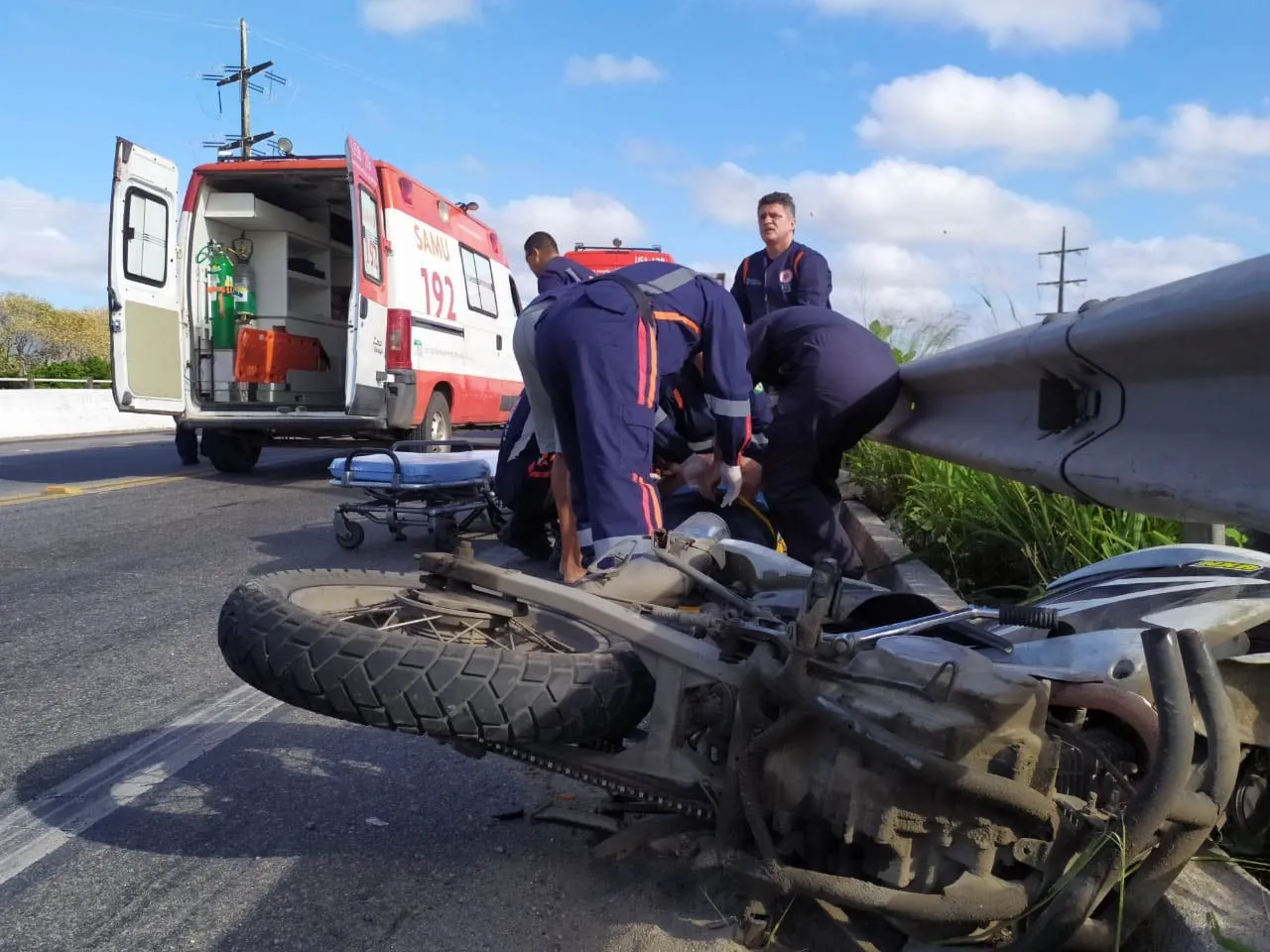 No Hospital Regional do Cariri (HRC), dos 2.510 atendimentos a vítimas de trânsito no ano passado, 64% foram a motociclistas.