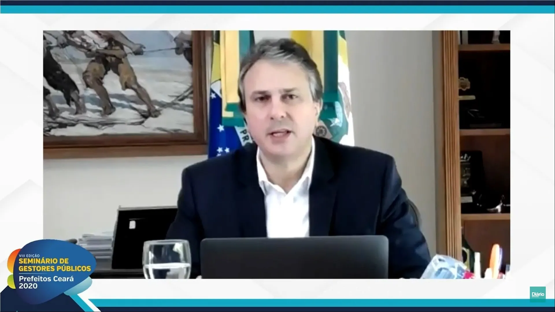 Governador também ministrou palestra na edição de 2020 do Seminário