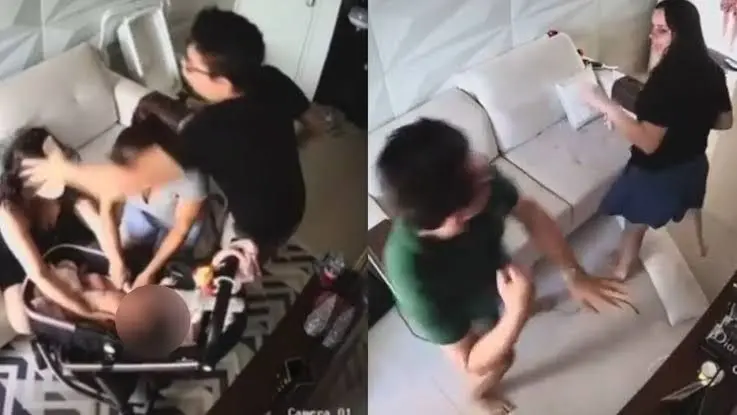 Cenas de agressão praticadas pelo músico