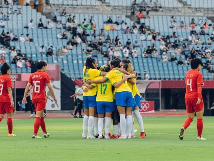 Estreia do Brasil na Tóquio 2020 foi com goleada de 5 x 0 contra a China