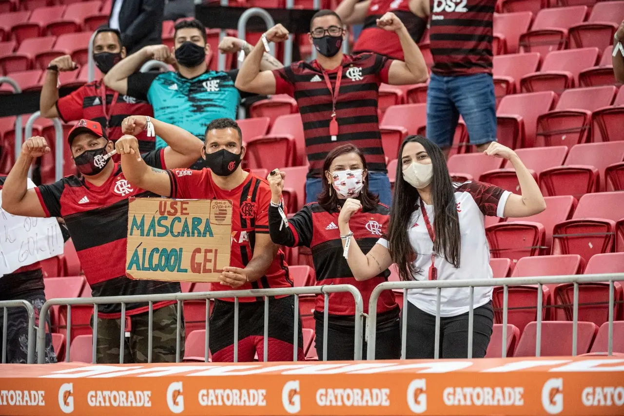 Torcida do Flamengo em Brasília
