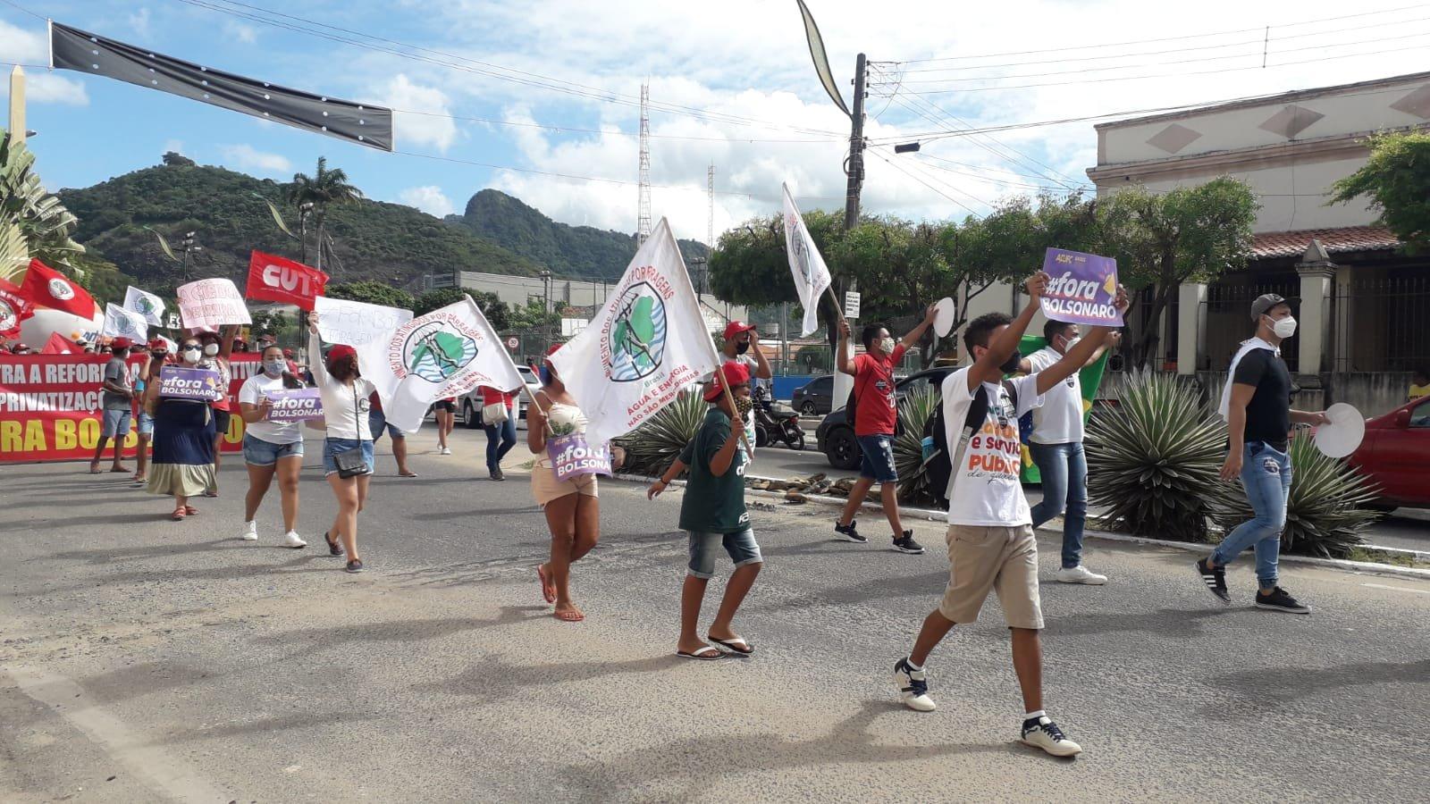 Protesto contra Jair Bolsonaro em Baturité (CE)