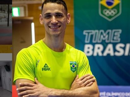 De Belo Horizonte, em Minas Gerais, o atleta é esperança de medalha para o Brasil nos Jogos Olímpicos de Tóquio.
