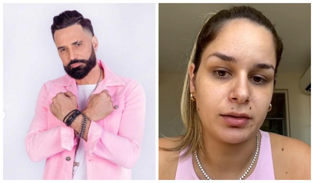Cantor Latino e Pamella Holanda