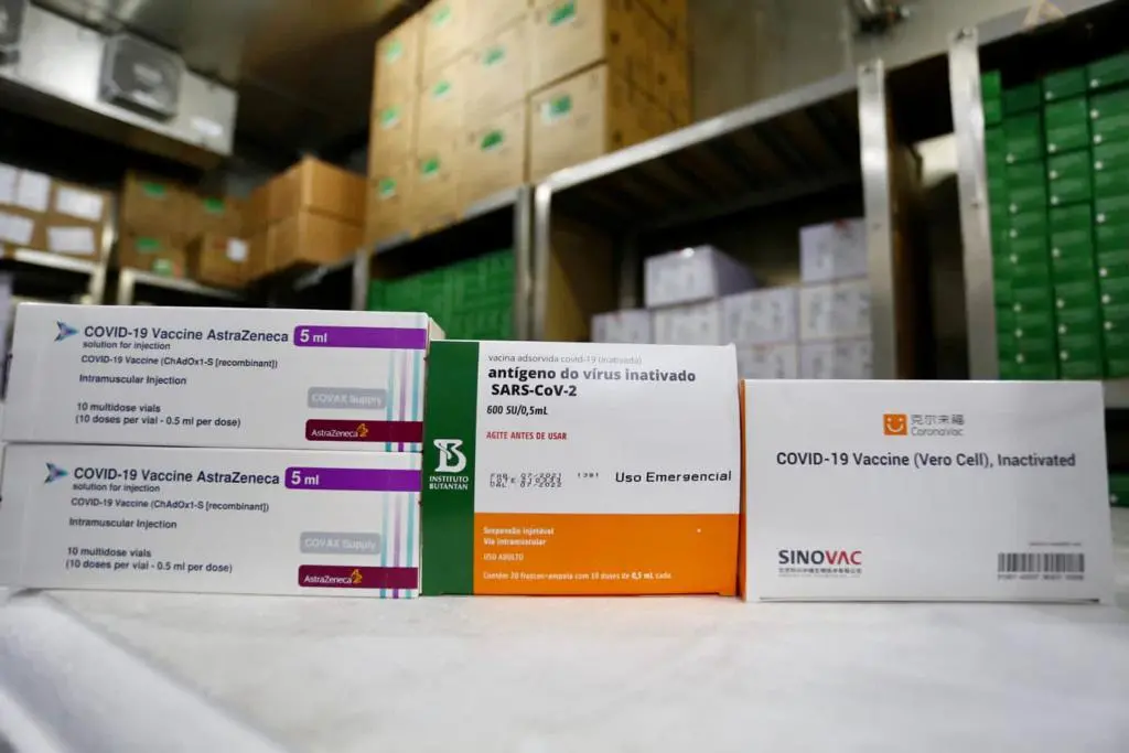 embalagens de vacinas