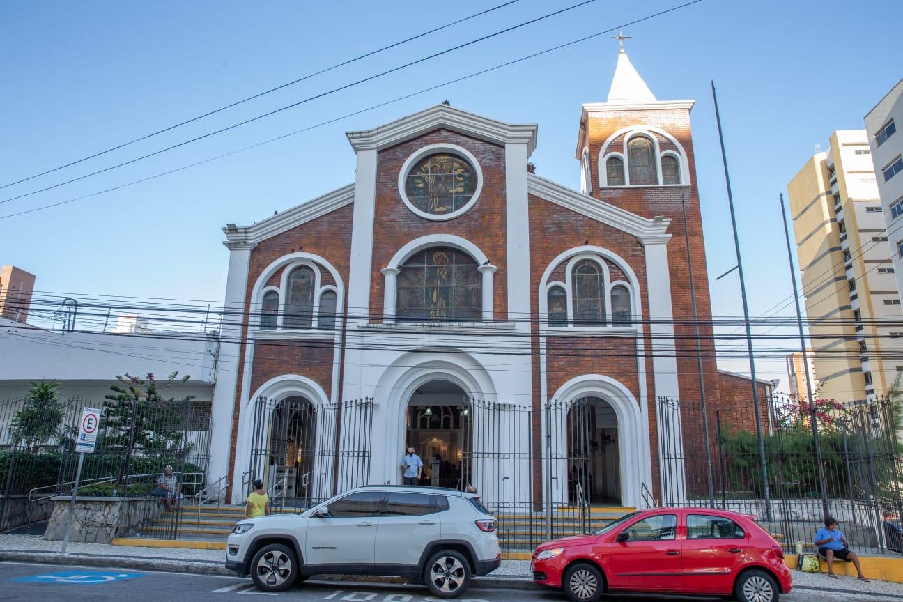 Paróquia da Paz, onde alguns fiéis ameaçaram padre Lino