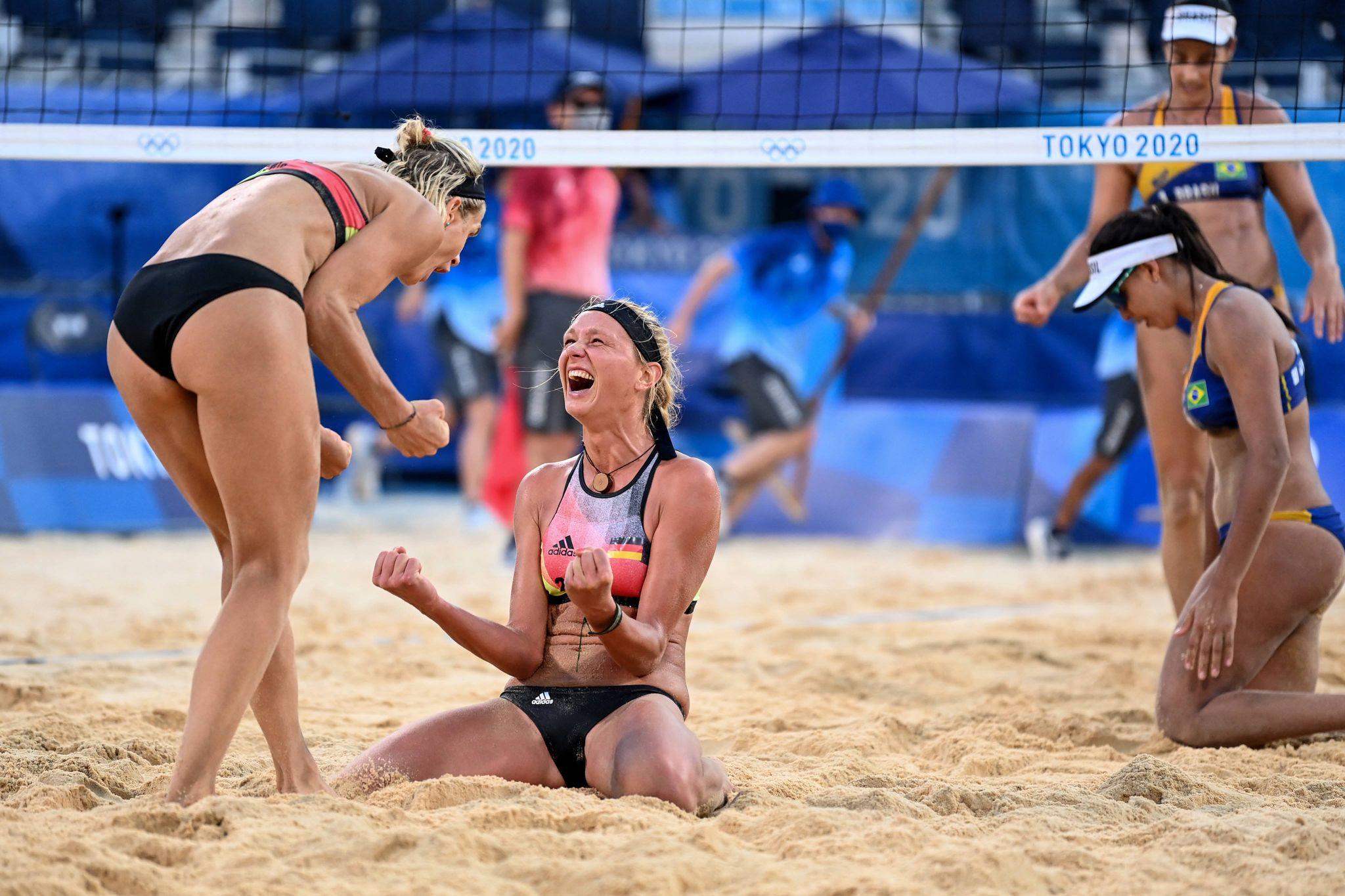 No tie break, Ágatha e Duda são eliminadas nas oitavas do vôlei de