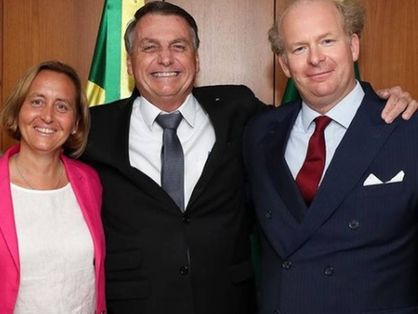 Bolsonaro e alemães de extrema direita