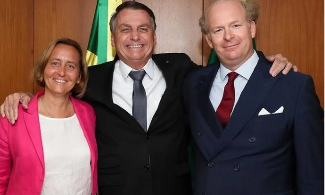 Bolsonaro e alemães de extrema direita