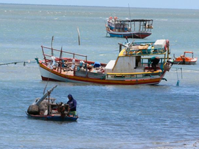 Barcos-praia-Fortaleza-Ceará
