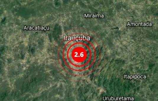 Tremor de terra de 2.6 mR