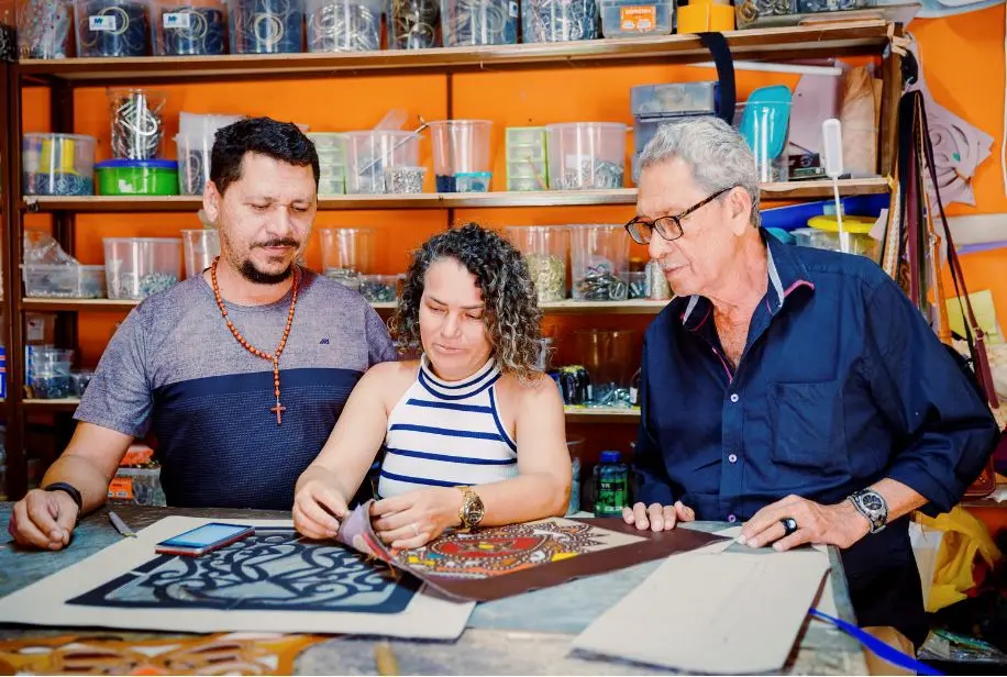 Maninho, Irenilda e Espedito
