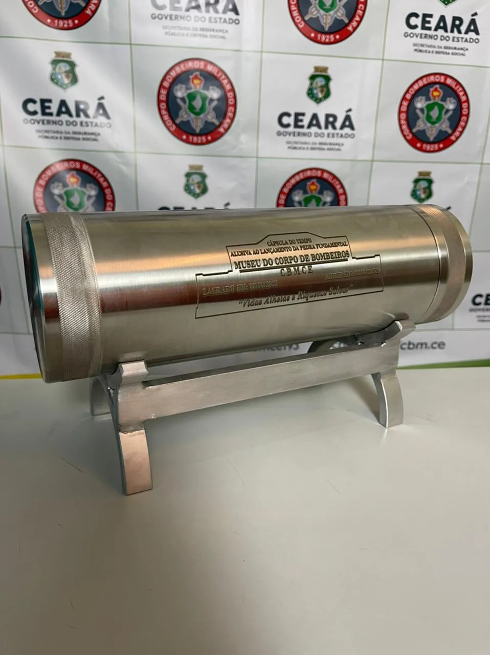 Com documento históricos de 2021, a Cápsula do Tempo busca manter um registro de fatos recentes para as gerações de três décadas no futuro
