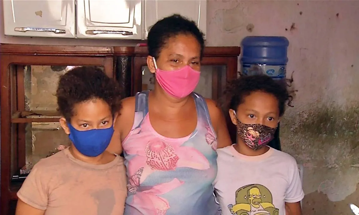 Com a pandemia, Damiana não consegue mais trabalhos como diarista