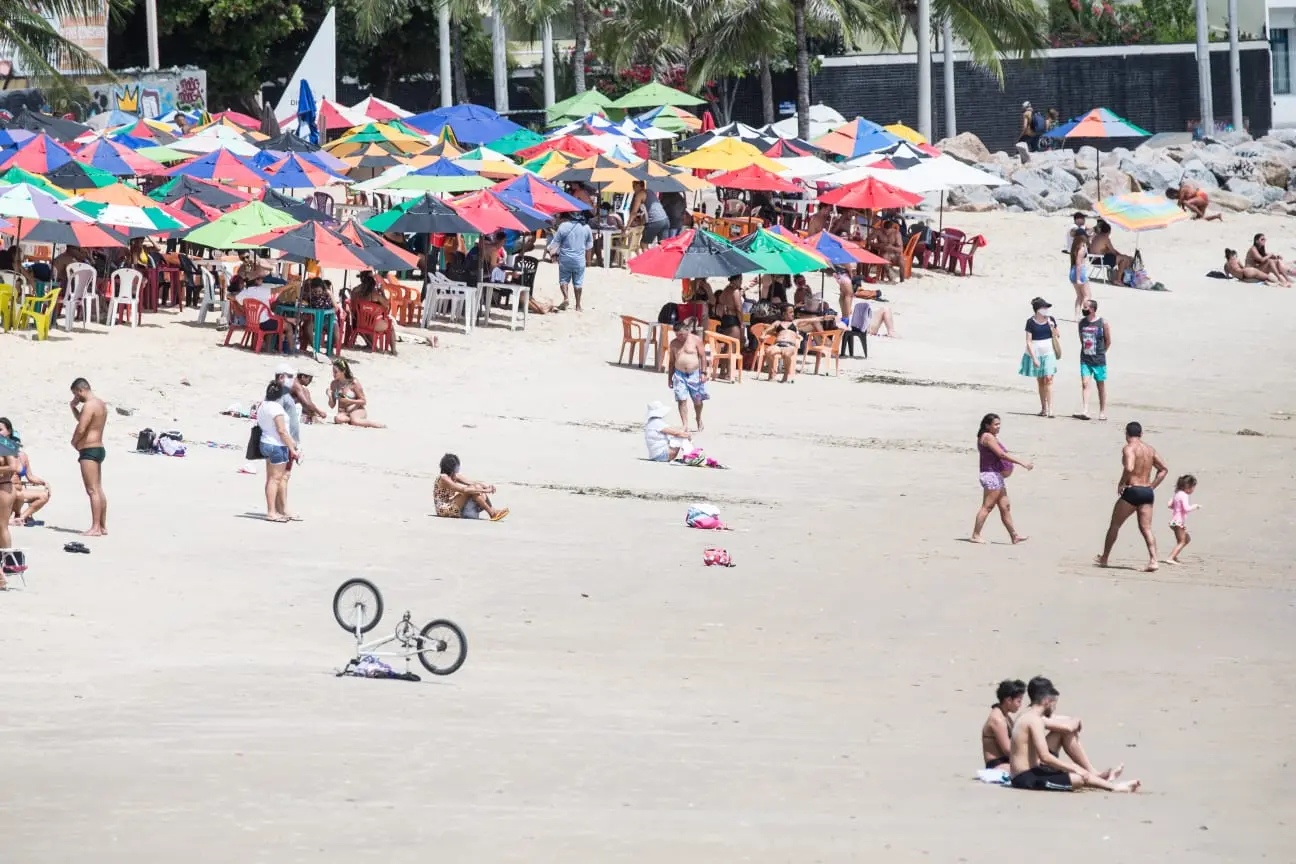 Praia dos Crush, em Fortaleza
