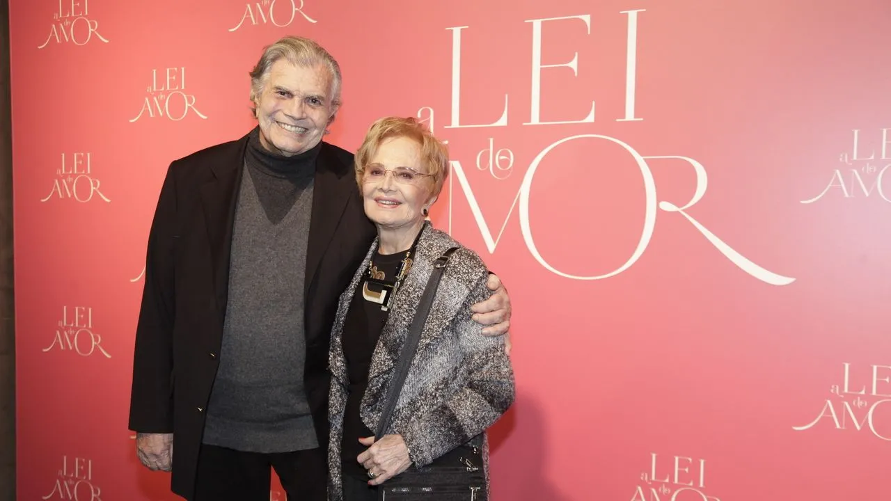 Tarcísio Meira e Glória Menezes eram casados há quase 60 anos.