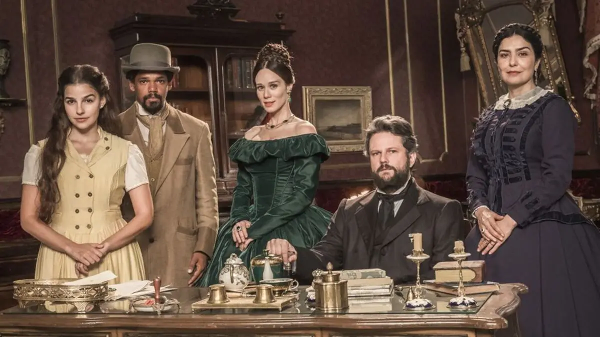 Elenco da novela Nos Tempos do Imperador