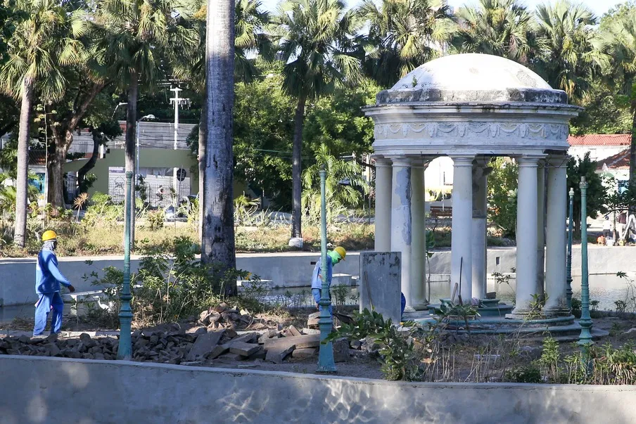 A Cidade da Criança está em obras desde junho de 2020