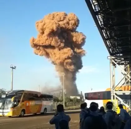 Explosão no Pecém