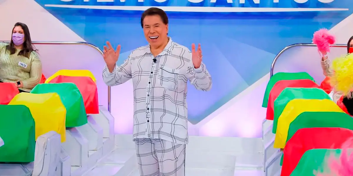 Apresentador Silvio Santos