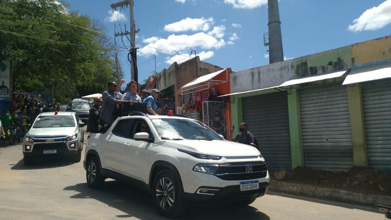 Bolsonaro nas ruas de Juazeiro
