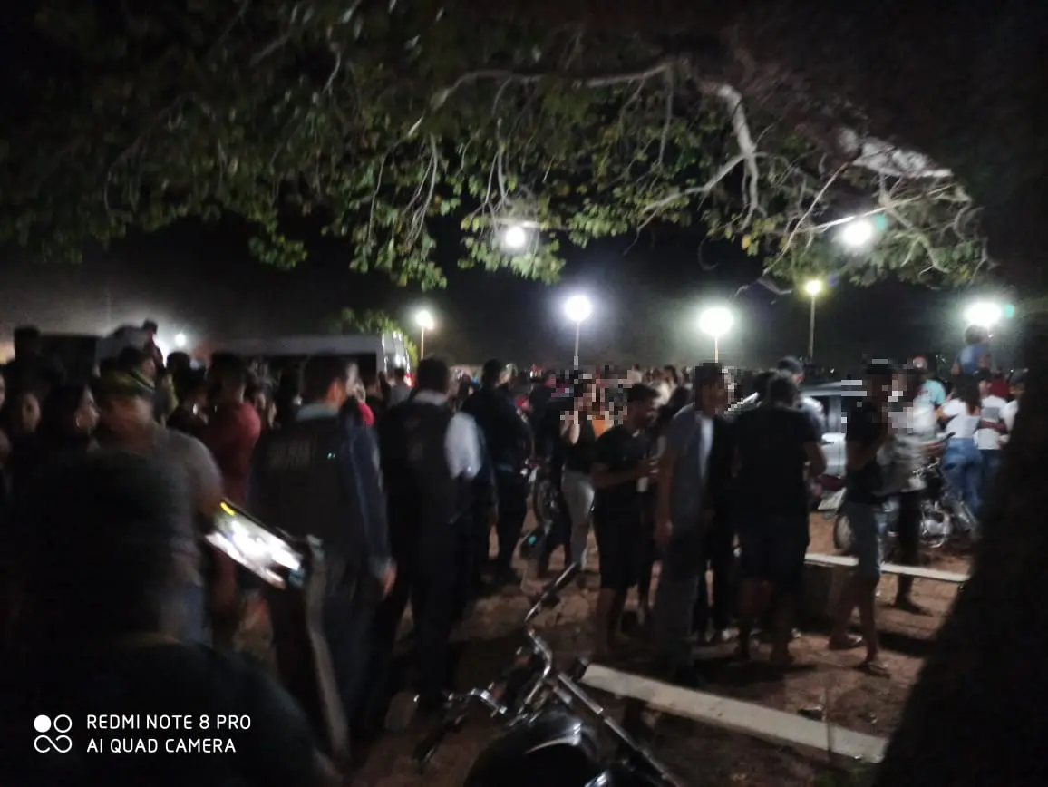 Dispersão do público demorou 1h30