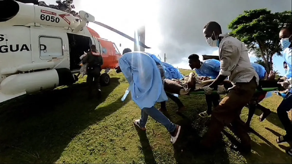 resgate de corpos no haiti