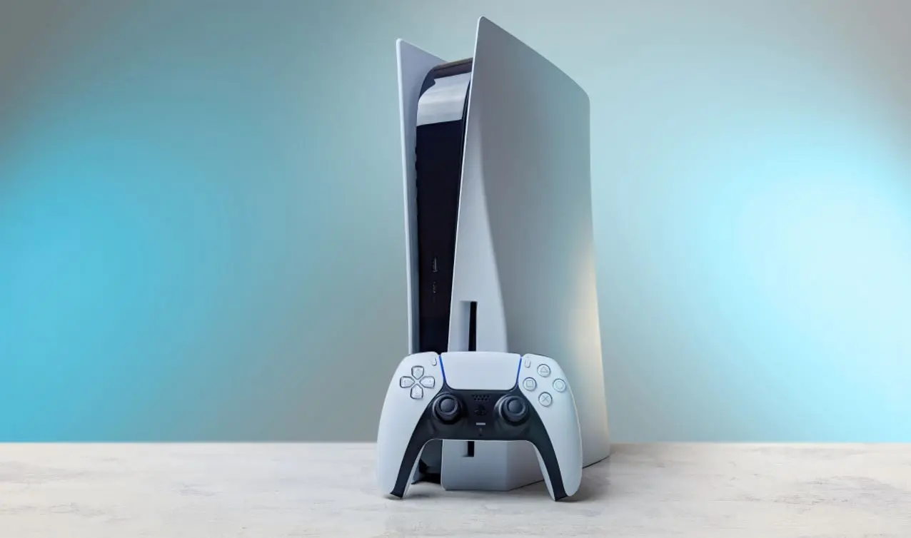 Console e controle PS5