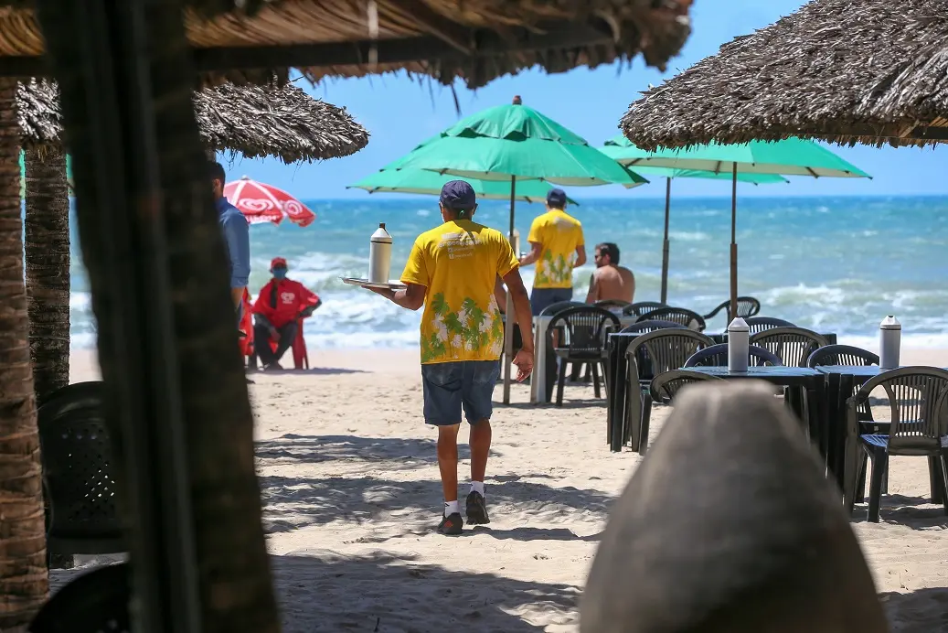 Serviços das barracas