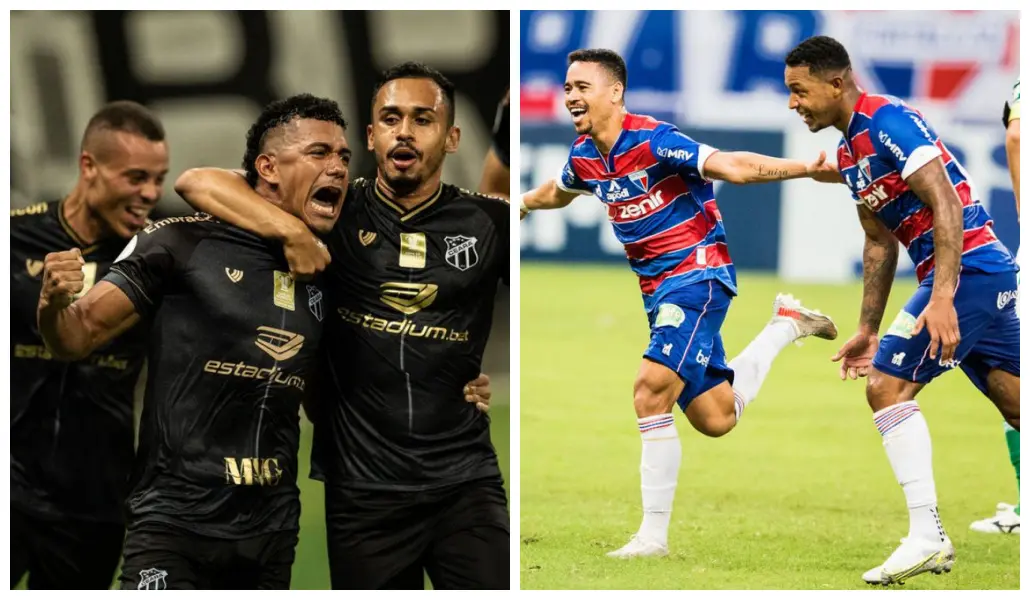 Imagem de comemorações de Ceará e de Fortaleza