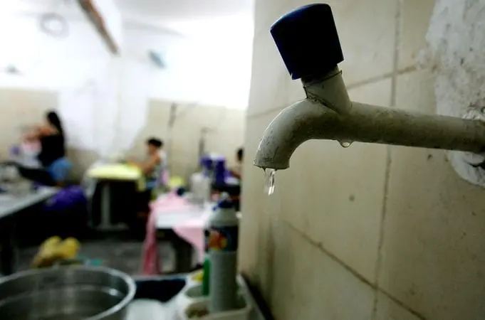 Suspensão do abastecimento de água em Aquiraz