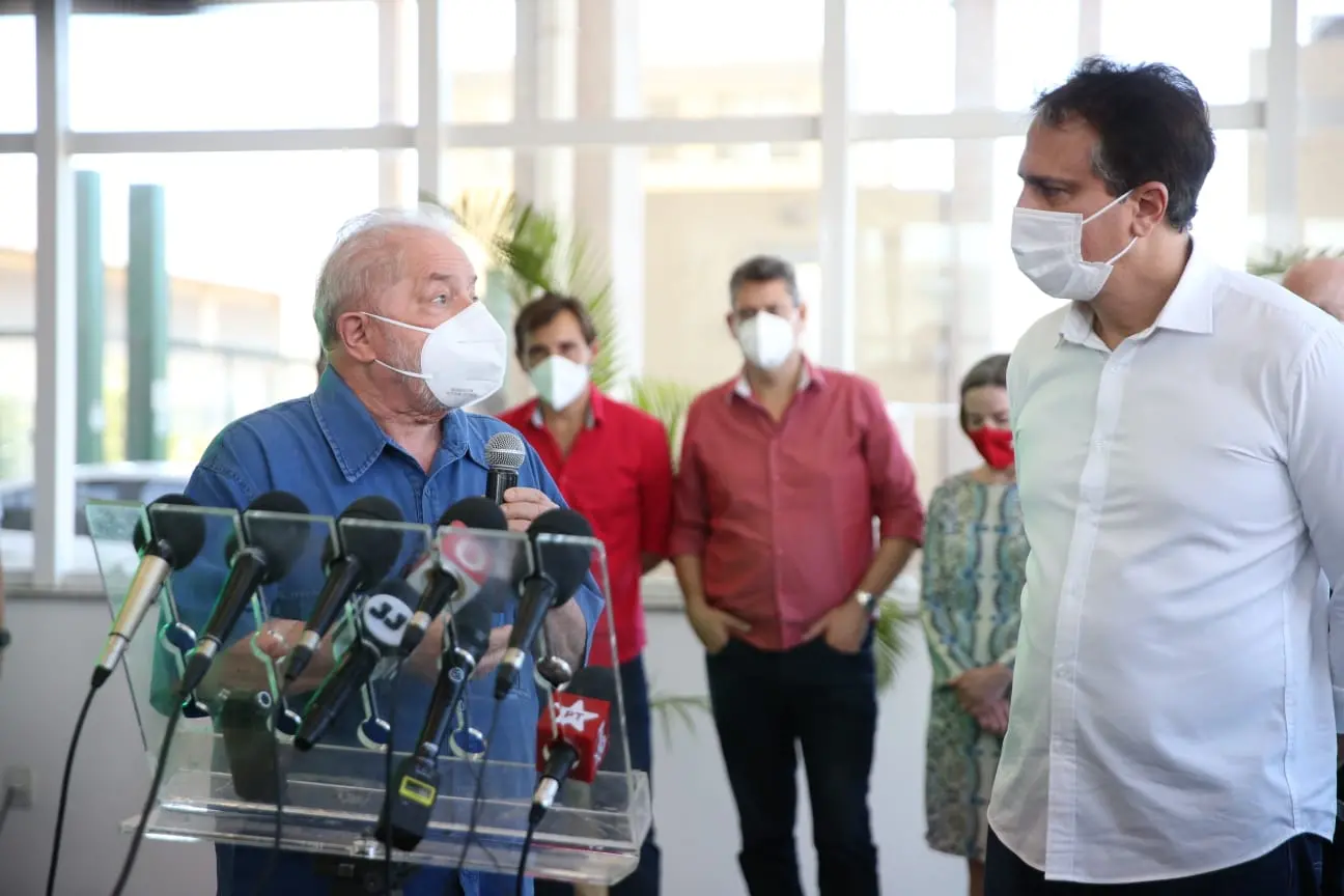 Lula e Camilo no Pecém