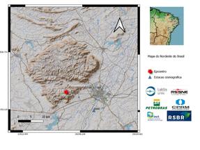 Imagem de análise de tremor de terra em Sobral