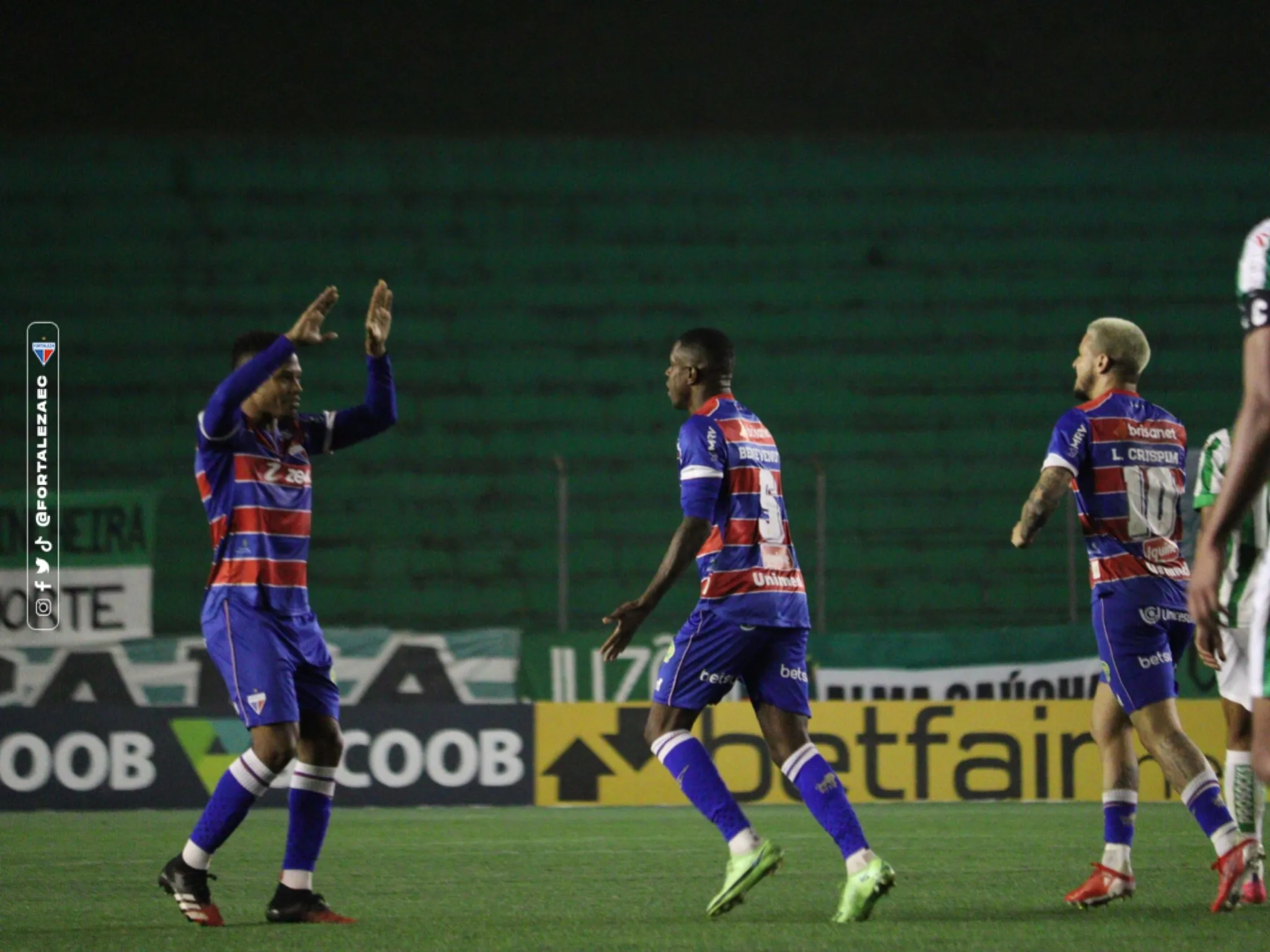 O zagueiro Marcelo Benevenuto marcou o gol do Fortaleza no 1º tempo contra o Juventude