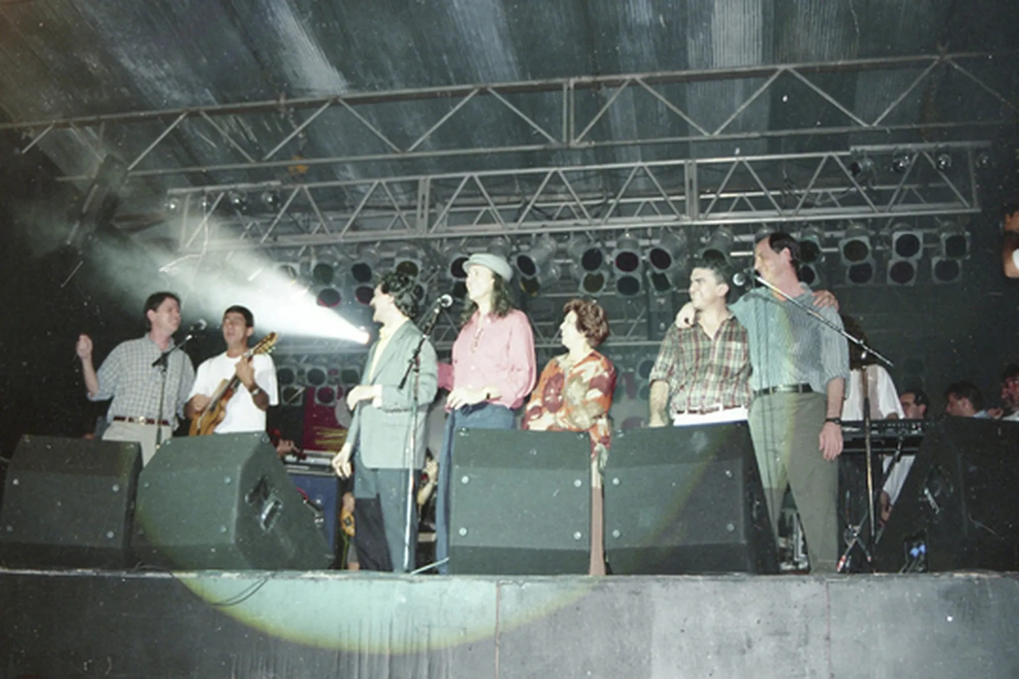 Show de Fagner, Belchior, Ednardo, em 20 de março de 1998
