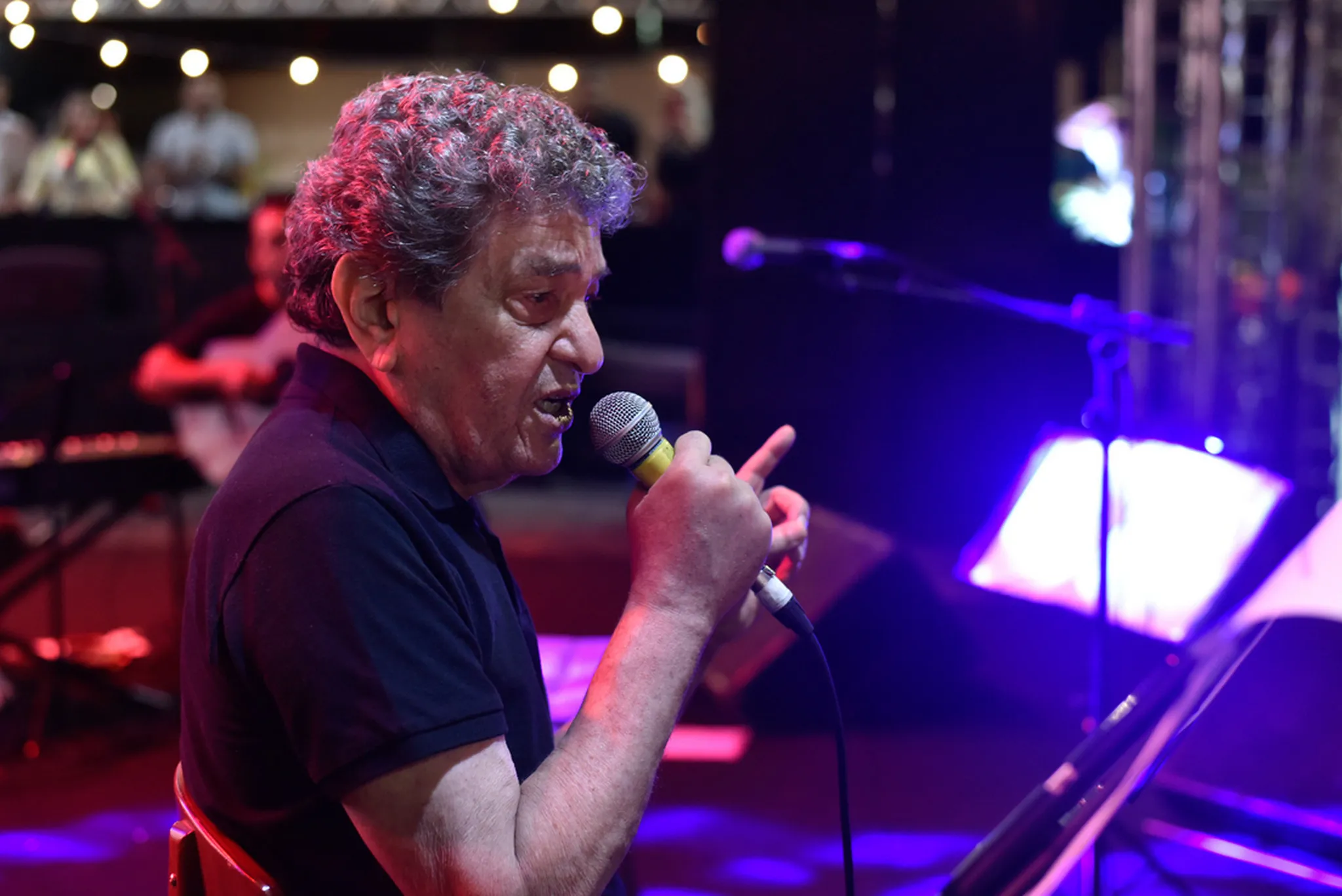 Fausto Nilo na Mostra Sesc de Cultura do Sertão Central, em 2019