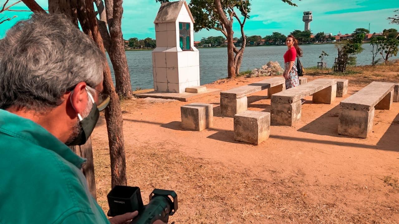 Filme teve locações em bairros de Fortaleza (Lagoa do Opaia na imagem), Guaramiranga e Praia das Fontes