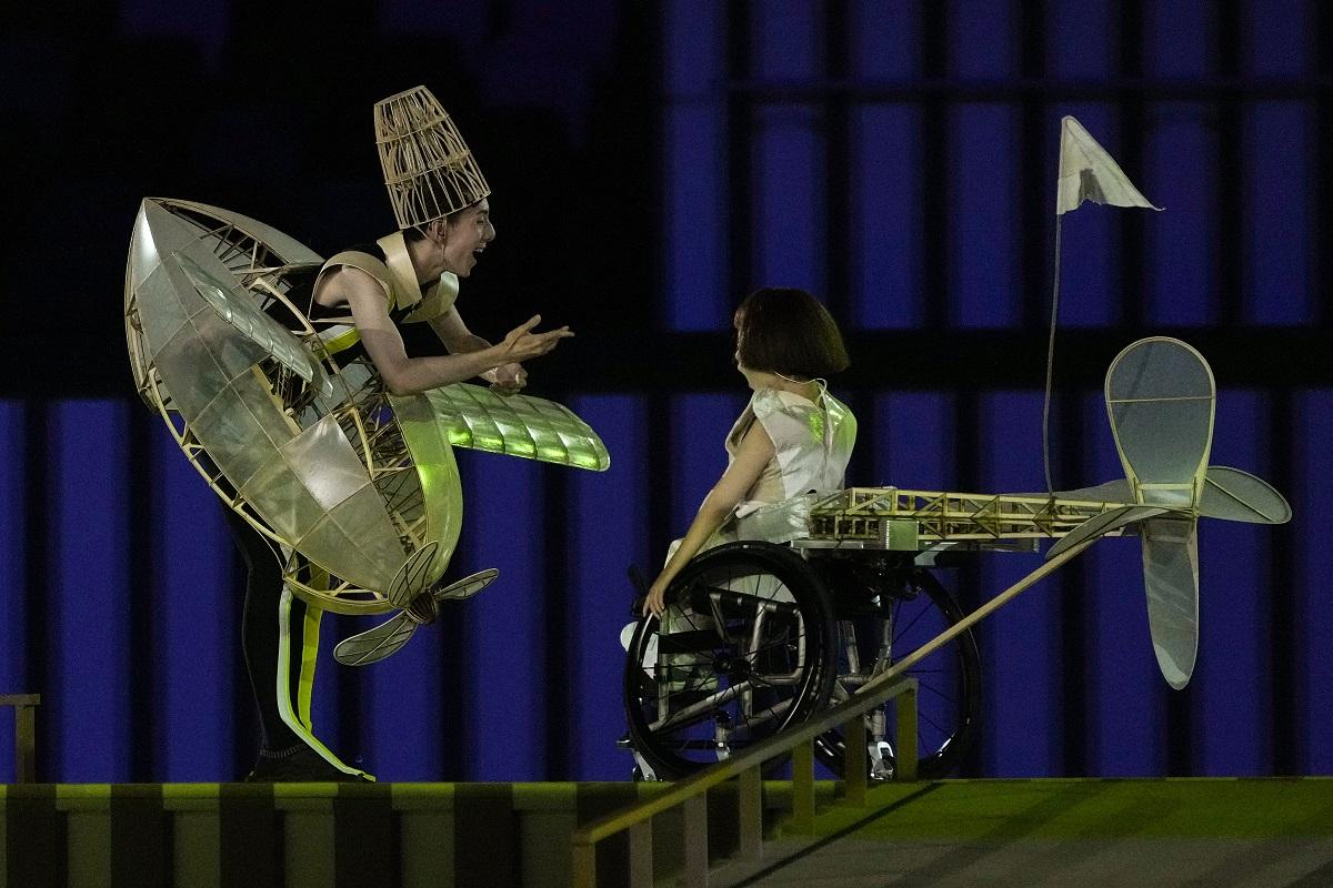abertura das paralimpíadas de Tóquio