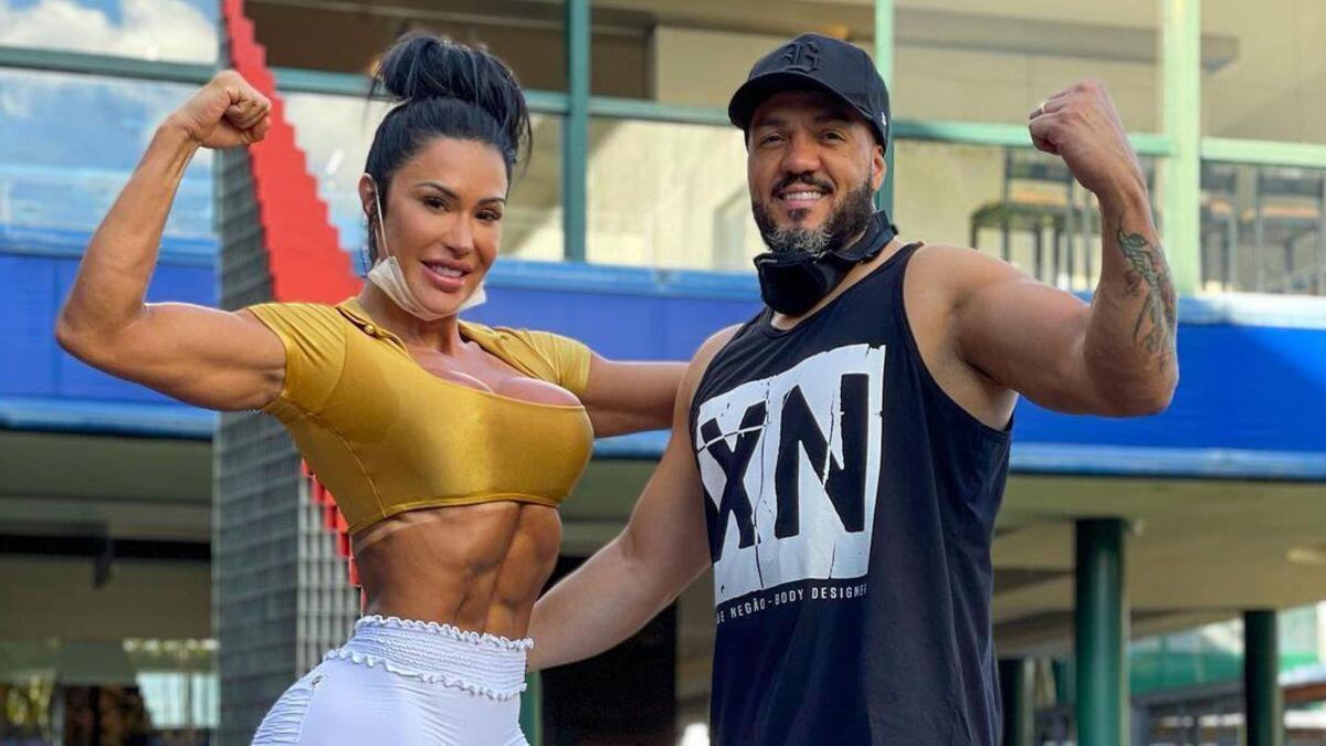 Belo e Gracyanne Barbosa