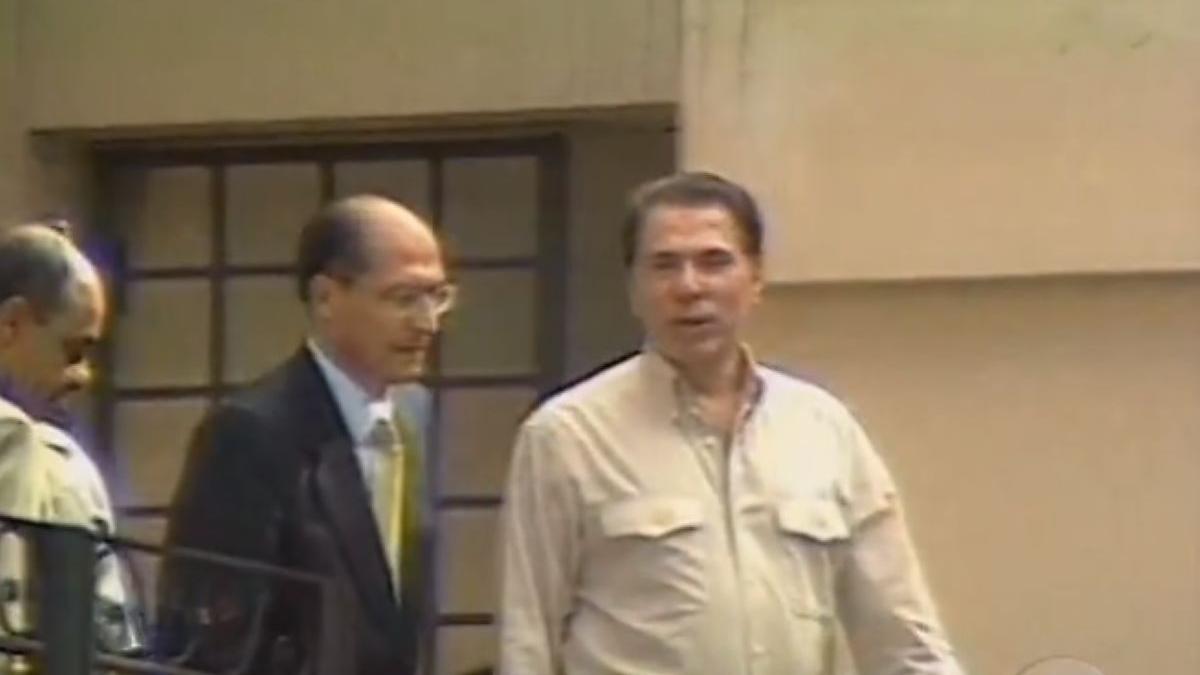Silvio Santos após ser libertado do sequestro que sofreu (Foto Reprodução/Internet)