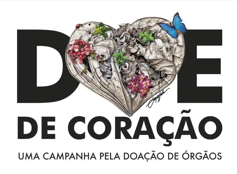 Nova marca da campanha é uma infogravura do artista Sérgio Helle, que retrata o tempo, a esperança e a oportunidade de renascer