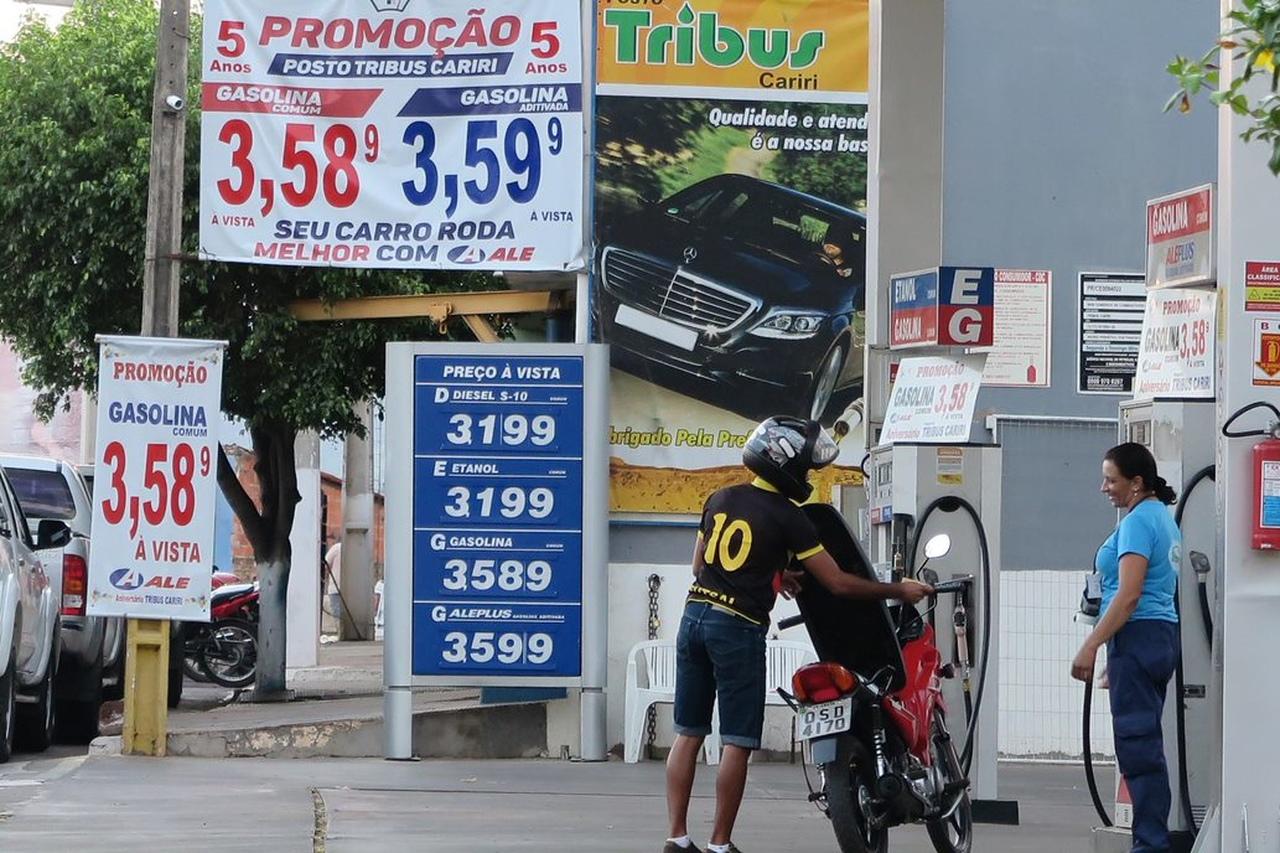Gasolina Comum Preço em 2016