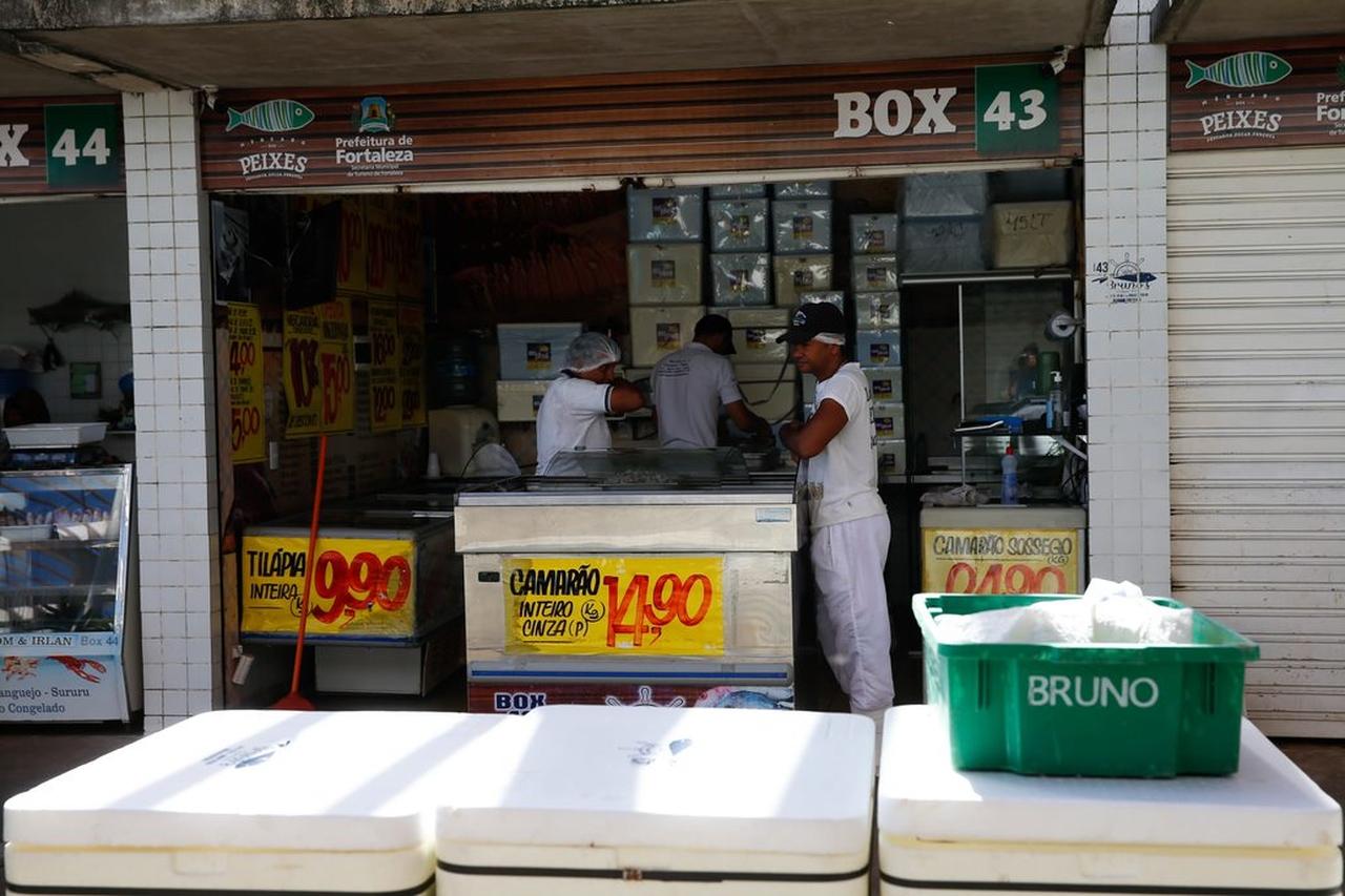 Preço do camarão em Fortaleza antigamente