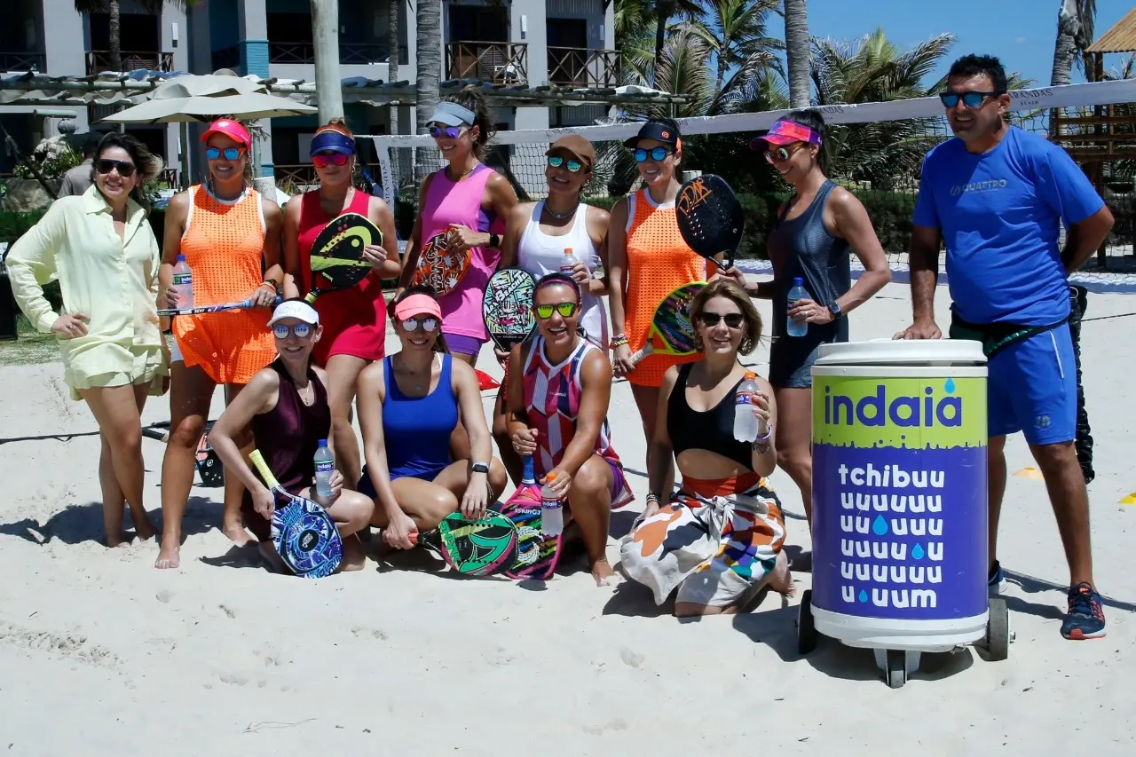 Imagem da notícia Captei: Play de beach tennis no Hotel Varandas reuniu Influencers na II Expedição SISI