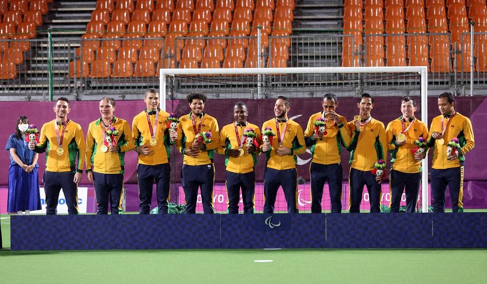 O Brasil manteve o seu domínio histórico no futebol de 5 e conquistou o pentacampeonato das Paralimpíadas em cinco edições