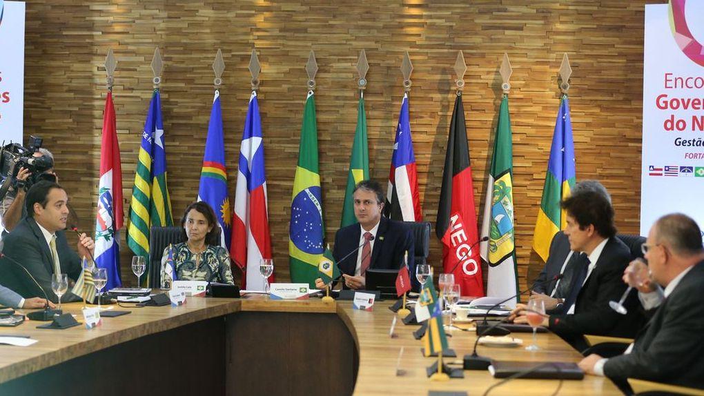 Reunião de governadores do Nordeste