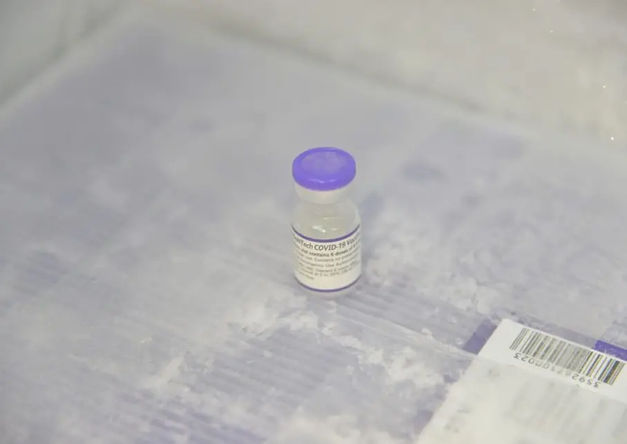 Dose da vacina da Pfizer contra a Covid-19