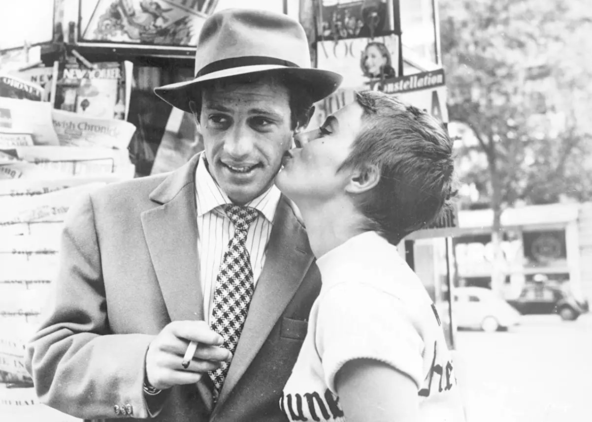 Jean-Paul Belmondo e Jean Seberg em 