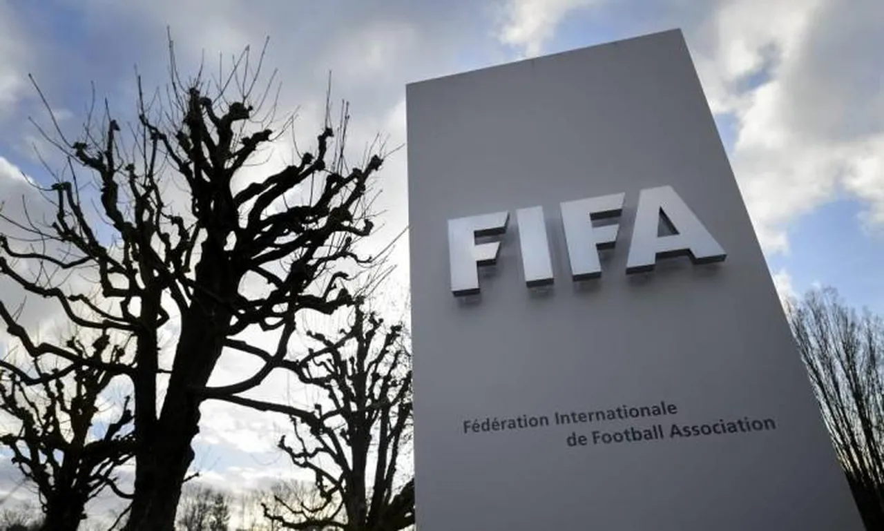 Foto da fachada da sede da Fifa