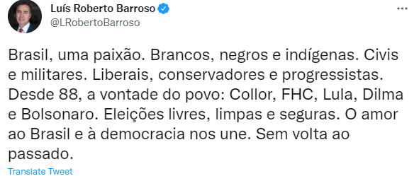 Ministro Luís Roberto Barroso